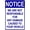 Warning Sign 5, variant on Warning Mom's Parking Only Towed Funny Sign 8"x12" - Aluminum Metal Tin Novelty Decor for Home Business Indoor Outdoor
