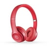 Beats Solo 2 Wired On-Ear Headphone - Blush Rose (Certified Refurbished) In-Line Volume Control Royal Collection