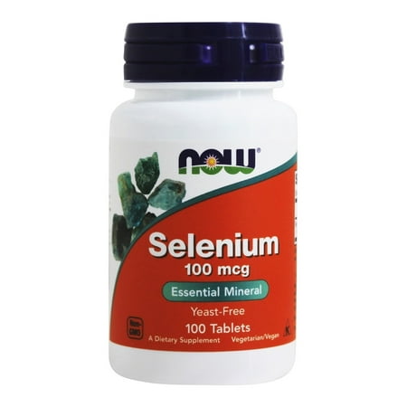 NOW Foods - Selenium Yeast Free Vegetarian 100 mcg. - 100