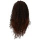 thumbnail image 1 of European and American Women 16Inch Curly Hair Chemical Fiber Small Area Hand-Woven Wig Brown Women, 1 of 4
