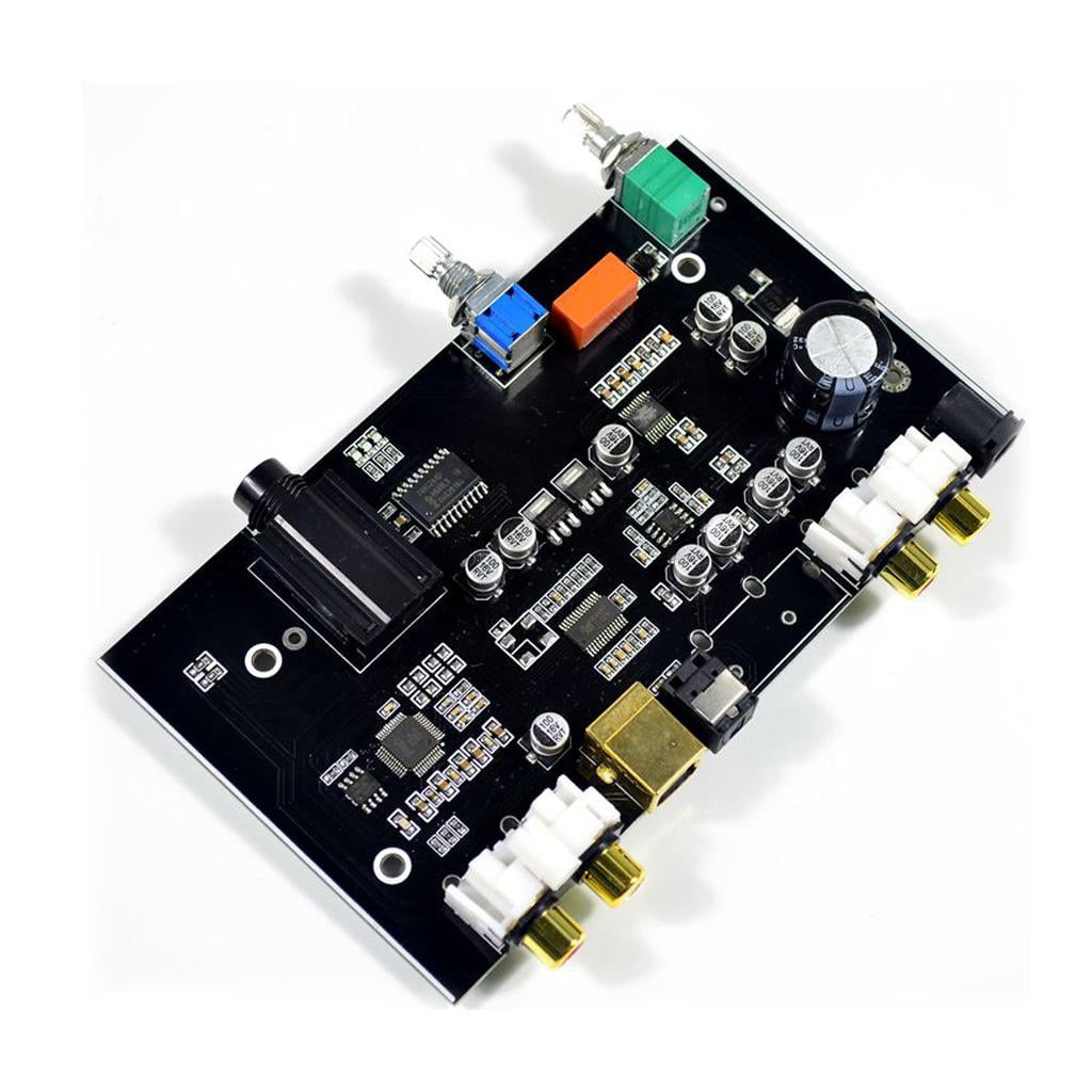 Audio Decoder USB Coaxial Optical Fiber NE5532 96KHz Amplifier Decode Board 