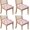 White Dogs, variant on Shiba Inu Seat Covers for Dining Room Chairs Set Of 4,Stretch Printed Washable Chair Seat Cover with Elastic Ties and Button,Removable Waterproof Couch Cushion Covers