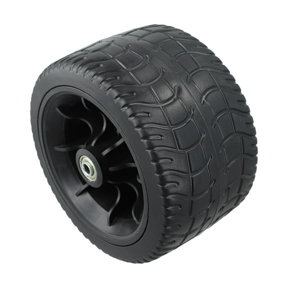 Folding Cart Wheel Camping Trolley Wheel Camping Equipment 0.3 Inches Folding Camping Cart Wheel Accessory 700g Weight