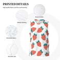 thumbnail image 3 of Honeii Strawberries print basktball shirt for men and women, Unisex basketball jersey for Theme party-X-Large, 3 of 6