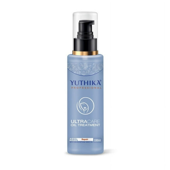 Yuthika Hair Oil with Meadowfoam oil, All hair Types, Man and Women, 3.38 fl oz