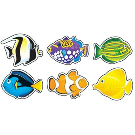 UPC: 0078628108224 | Trend Enterprises T-10822 Classic Accents Mini Fish Variety- Pk