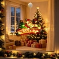 thumbnail image 5 of 1-Pieces Christmas Window Decorations - LED Battery Operated Christmas Lights, Light up Christmas Decorations with Suction Cup for Holiday Decor, E, 5 of 7