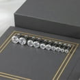 thumbnail image 4 of ZYHH Extra Long Post Earrings for Women, 5 Pairs Hypoallergenic 316L Stainless Steel Stud Earrings, 3-8mm Cubic Zirconia Ear Piercing Studs for Sensitive Ears, 4 of 7