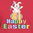 thumbnail image 3 of CafePress - Happy Easter Artist Bunny Women's Dark T Shirt - Women's Traditional Fit Dark T-Shirt, 3 of 4