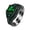 Green, variant on 18K Gold Plated Blue Fashion Set Ring AAA Zirconia Women Statement Polished Comfort Fit Size 7 B322