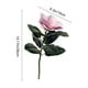 thumbnail image 3 of Flor de magnolias artificiales tallo 14,2 pulgadas ramo de magnolia falsa Arreglo floral de plástico blanco o rosa Jarrón centro de mesa Decoración para bodas, 3 of 6