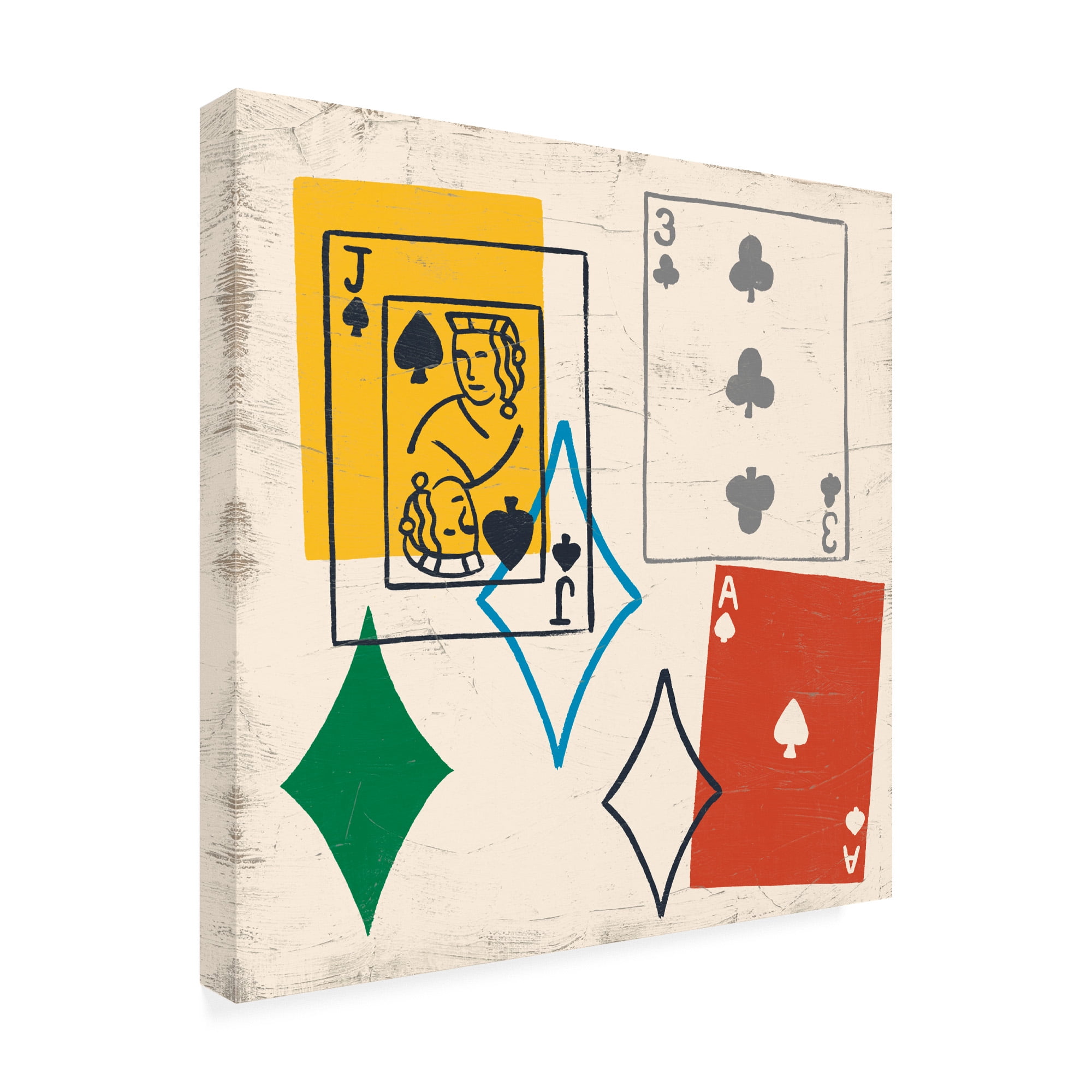 Trademark Fine Art 'Game Time III' Canvas Art by June Erica Vess