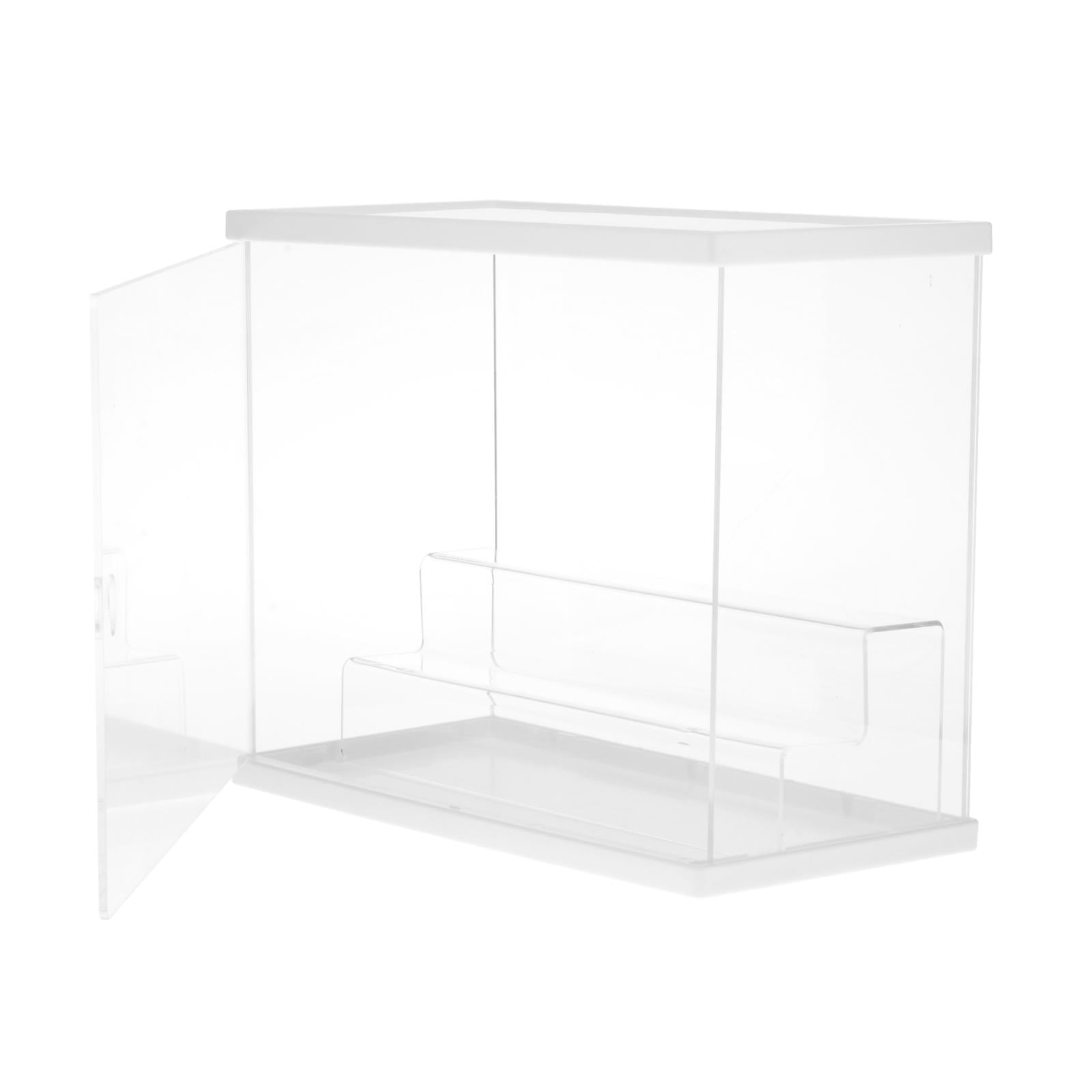 DI 3-Tier Dustproof Clear Acrylic Action Figure Model Display Case Storage Box