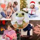 thumbnail image 5 of Muñeca De Peluche De Rana, Juguete De Peluche De Rana De 11,4 Pulgadas Para Sofá, Dormitorio, Rana De Peluche De Pie Para Regalo De Niños Y Niñas, Muyoka Hogar, 5 of 7