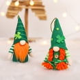 thumbnail image 5 of CIYISON Patrick's Day Gnome Plush Elf Decorations LED Lighted Leprechaun Scandinavian Tomte Irish Dwarf Faceless for Doll, 5 of 17