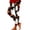 Black, variant on Fiaer Halloween Womens Leggings Plus Size Pumpkin Skeleton Spooky Slim Fit Yoga Pants Tummy Control Lifting Trousers Black8 XL