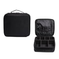 thumbnail image 2 of WREESH Professional Travel Storage Partition Cosmetic Bag Multifunctional Portable Portable Cosmetic Case Custom Small Double Layer Toiletry Bag, 2 of 3