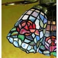 thumbnail image 3 of 4 Inch W Rosebush Fan Light Shade Ceiling Fixture, 3 of 6