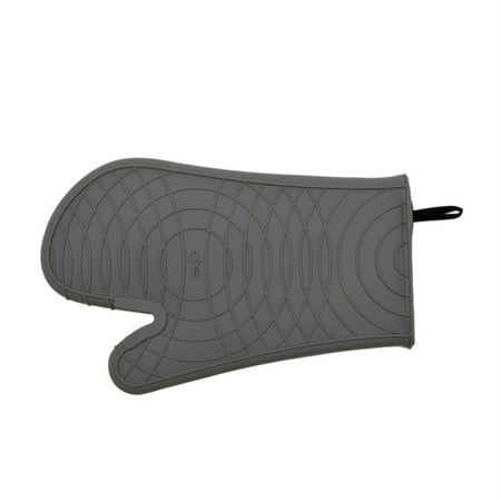 

Gourmet By Starfrit 080237-006-0000 12-In. Silicone Oven Mitt (Gray)
