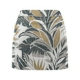 thumbnail image 7 of Ruyang Skirt with Pockets Women's Pocket Pants Solid Mid Waist Culottes Short Skirts Skinny Pants, 7 of 7