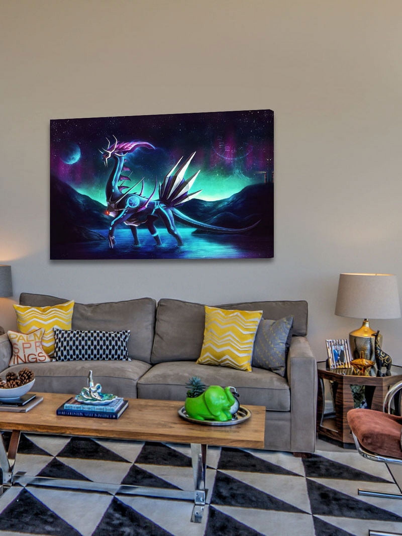 Marmont Hill "Dialga" Painting Print on Canvas