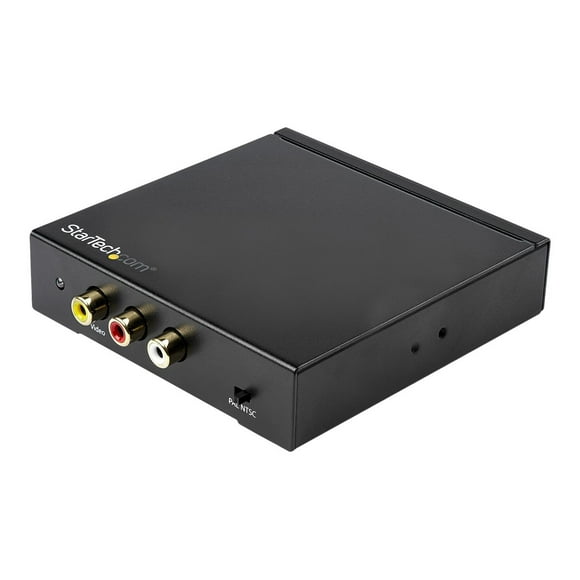Startech Convert an HDMI signal to RCA composite video Supporting multiple HD and PC input resolut