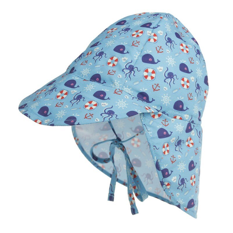 baby sun hat with neck protection