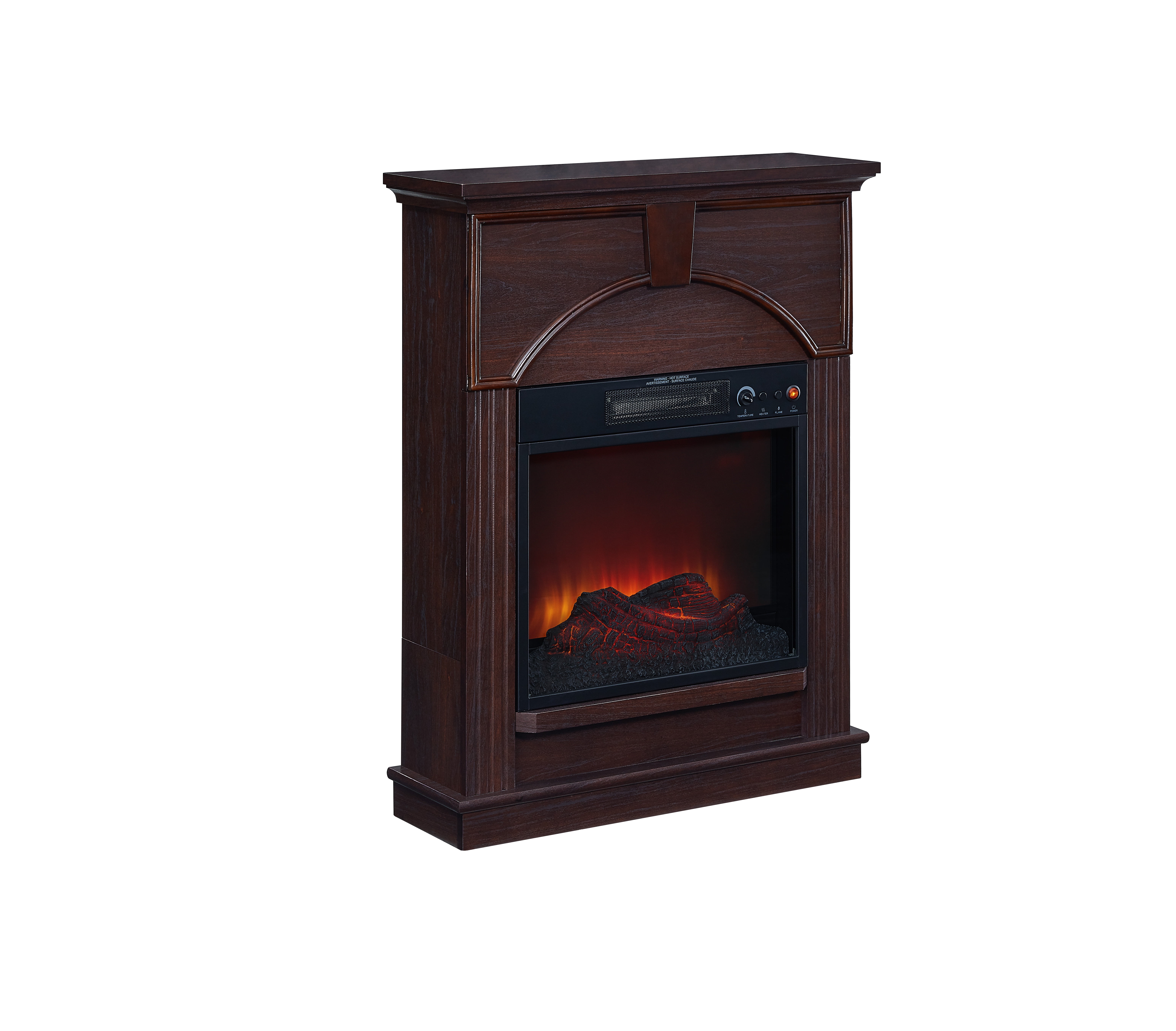 Bold Flame 48 Inch Electric Fireplace In Dark Chocolate Com