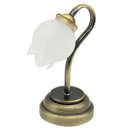 

Hi FANCY LED Wall Sconces 1:12 Scale Simulation Miniature Golden Crystal Rose Shape Battery Operated DIY Toy Christmas Wedding Party