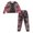 Black and Red-Bat Spider Web, variant on HELLHERO Halloween Pjs Set for Women Ghost Pumpkin Printed Sleepwear Crewneck Drawstring Pajamas Long Sleeve Tops Jogger Pants Pajama Sets, 2XL