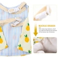 thumbnail image 4 of Yellow Cotton Rabbit Harness with Leash for Pet Use Comfortable Soft Cartoon Style with Metal Snap Fasteners, 4 of 8