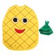 thumbnail image 1 of 1 pieza de disfraz de diseño de frutas y verduras para niños, divertido y creativo, disfraz de actuación, disfraz de fiesta para niños, accesorio de desfile de moda (forma de piña), 1 of 5