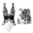thumbnail image 2 of Vetsdori Womens 2 Piece Swimwear Bikini Bathing Suits Summer Holiday,Casual Swim Suits for Ladies Tops and Bottoms, 2 of 8