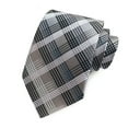 thumbnail image 4 of Fvsianol Necktie Business Tie Men Business Tie Lightweight Multipurpose Adjustable Plaid Print Decorative Gentleman Tie, 4 of 8
