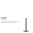 thumbnail image 6 of Flash Furniture Beverly 24'' Round Restaurant Table Base with 4'' Dia. Bar Height Column, 6 of 6