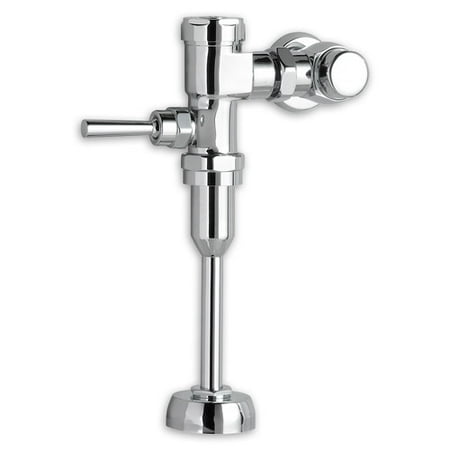 American Standard 6045.101.002 1.0 GPF Exposed Manual Top Spud Urinal Flush Valve (Polished Chrome)