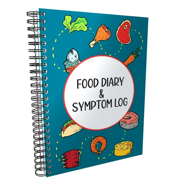 Diario de alimentos y registro de síntomas OptiLiving Publishing, tamaño A5