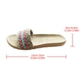 thumbnail image 2 of unbranded Slippers De Lino Con Suela Duradera Para Mujer Cómodo Y Colores Variados Para Hogar, 2 of 8