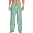 thumbnail image 2 of Kdxio Tropical Pineapple Print Men's Sleep Pajama Pant Lounge Pants with Pockets, 2 of 8