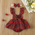thumbnail image 5 of Vedolay Baby Girls Clothes Toddler Baby Girls Winter Cute Jumpsuit Romper Warm Outwear Red,90, 5 of 5