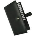 thumbnail image 3 of RFID Blocking Soft Premium Leather Bifold Credit Card ID Holder with Button Closure, 3 of 4