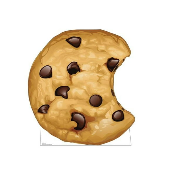 48 x 45 in. Chocolate Chip Cookie Cardboard Cutout