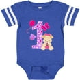 thumbnail image 3 of Inktastic First Birthday with Cute Puppy and Butterflies Boys or Girls Baby Bodysuit, 3 of 5
