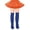 Blue, variant on AWZXDE Kids Knee High Socks Striped Stockings Soft Stretchable Over The Calf Comfort Style Daily Wear Casual Home Leisure Blue,7-12