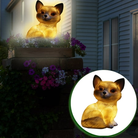 

Statue Solar Power Garden Lights Outdoor Decor Landscape Lighting Solar