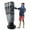 Black, variant on Honeydrill Inflatable Punching Bag Boxing Bag for Kids, Black