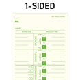 thumbnail image 2 of Time Cards Btlwpy Weekly, 1 cara, 9 x 23 cm, 500 unidades, color verde, 2 of 5
