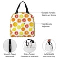 thumbnail image 3 of Rocae Lemon Orange for Insulated Lunch Bag for Women Men,Large Lunch Box for Work School Picnic Hiking Daytrip, 3 of 5