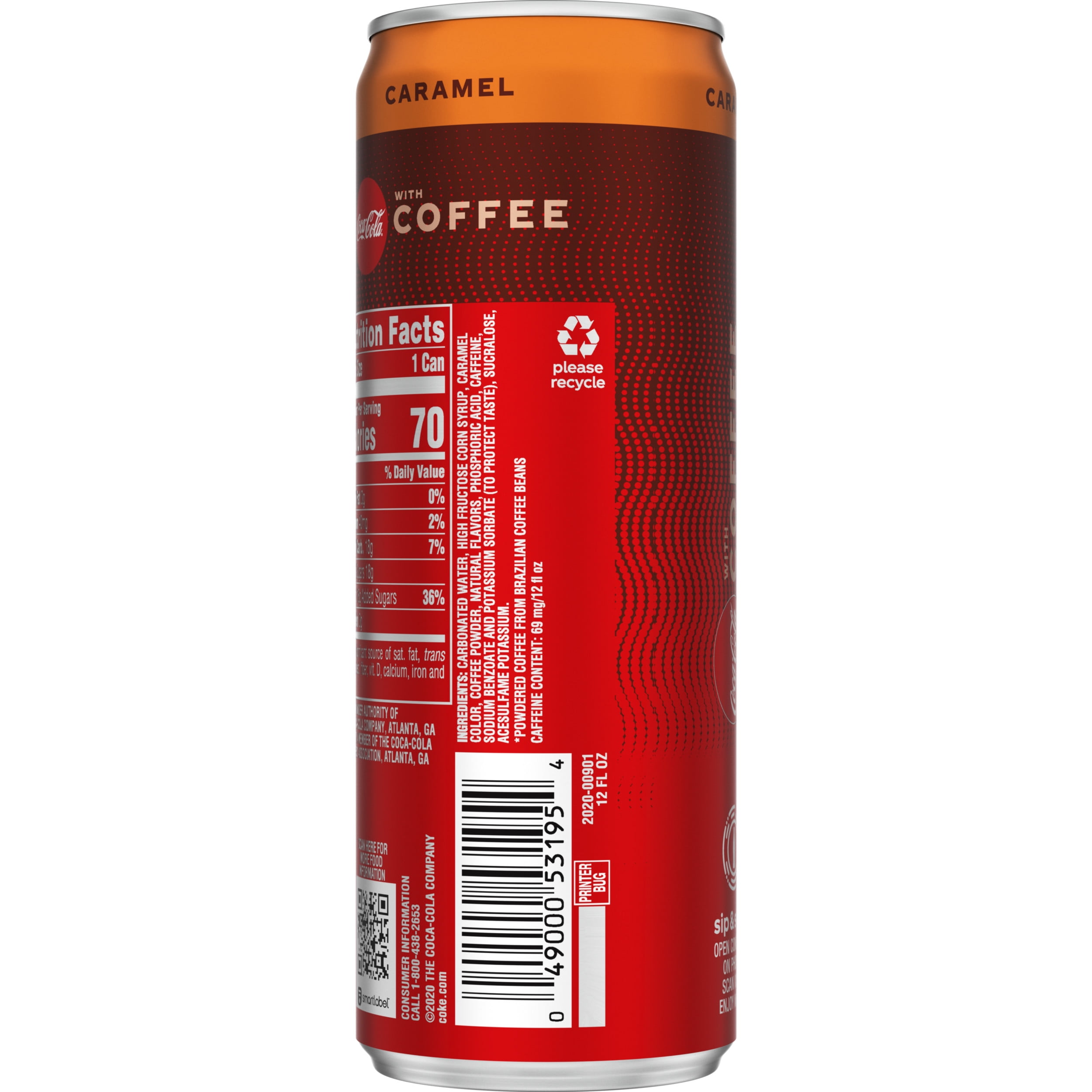 coke caramel coffee