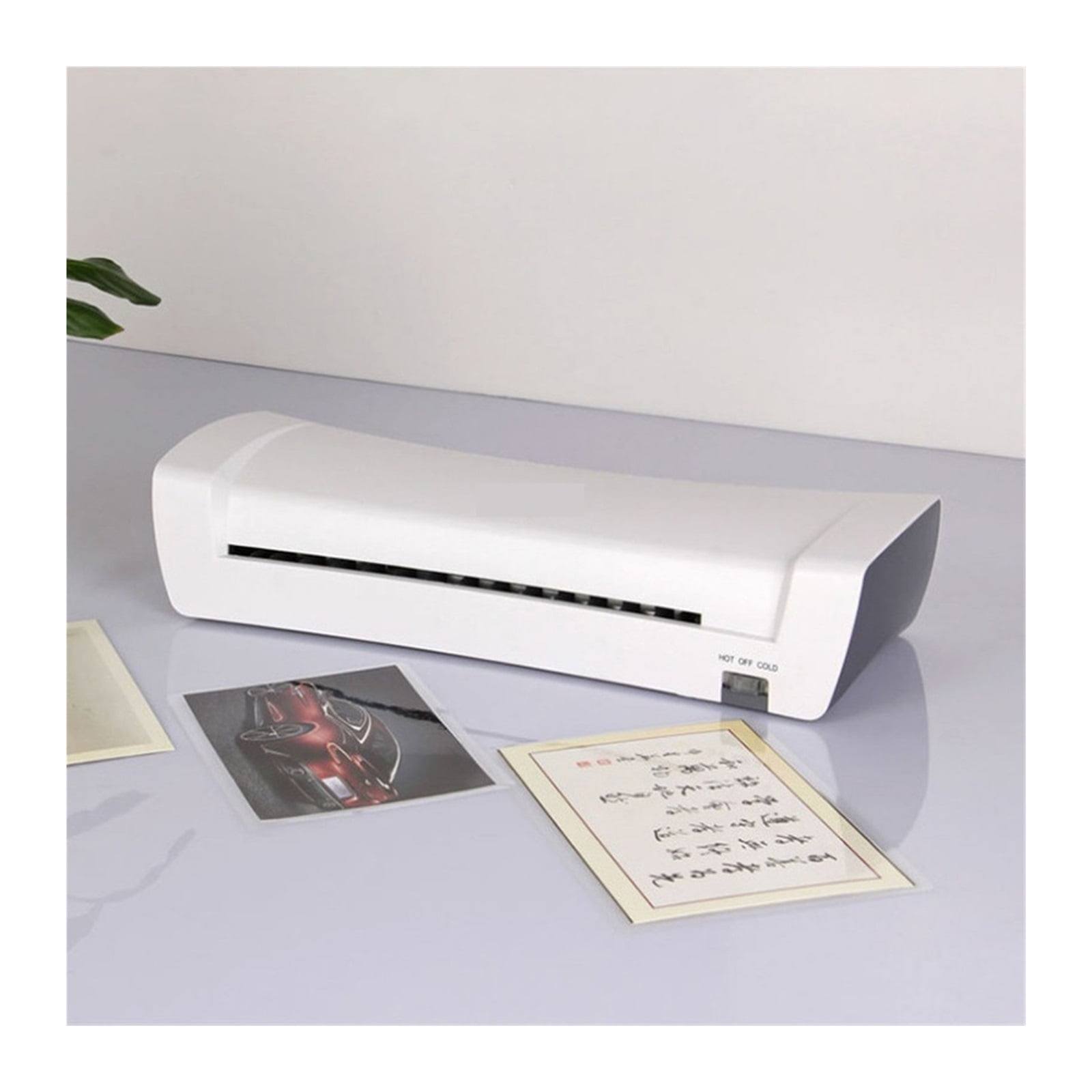 A4 Hot And Cold Laminating Machine Document Photo Paper Cards Picture Painting Laminator For Home Office ,Easy Operation
